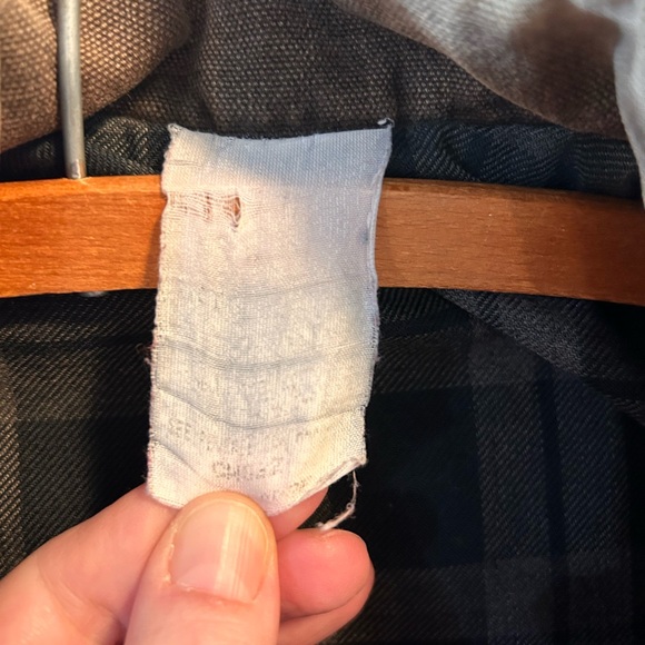 Men's 90s Vintage Carhartt Canvas Duster Chore Brown RARE Denim Jacket USA Union - Picture 3 of 14